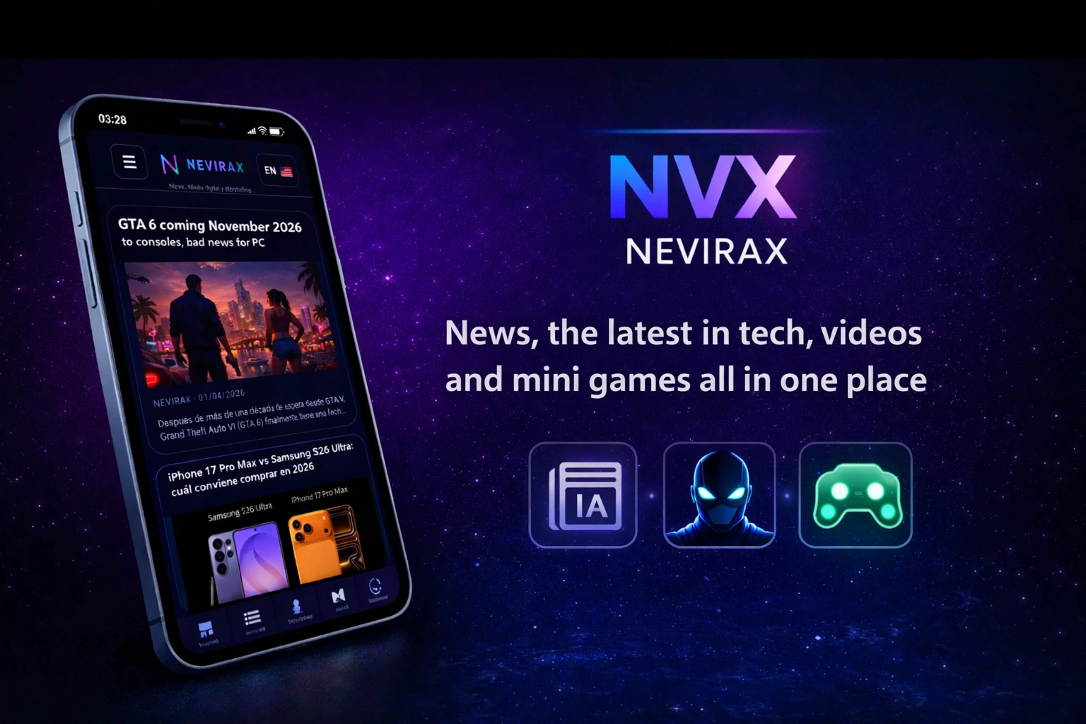NEVIRAX: News & Videos