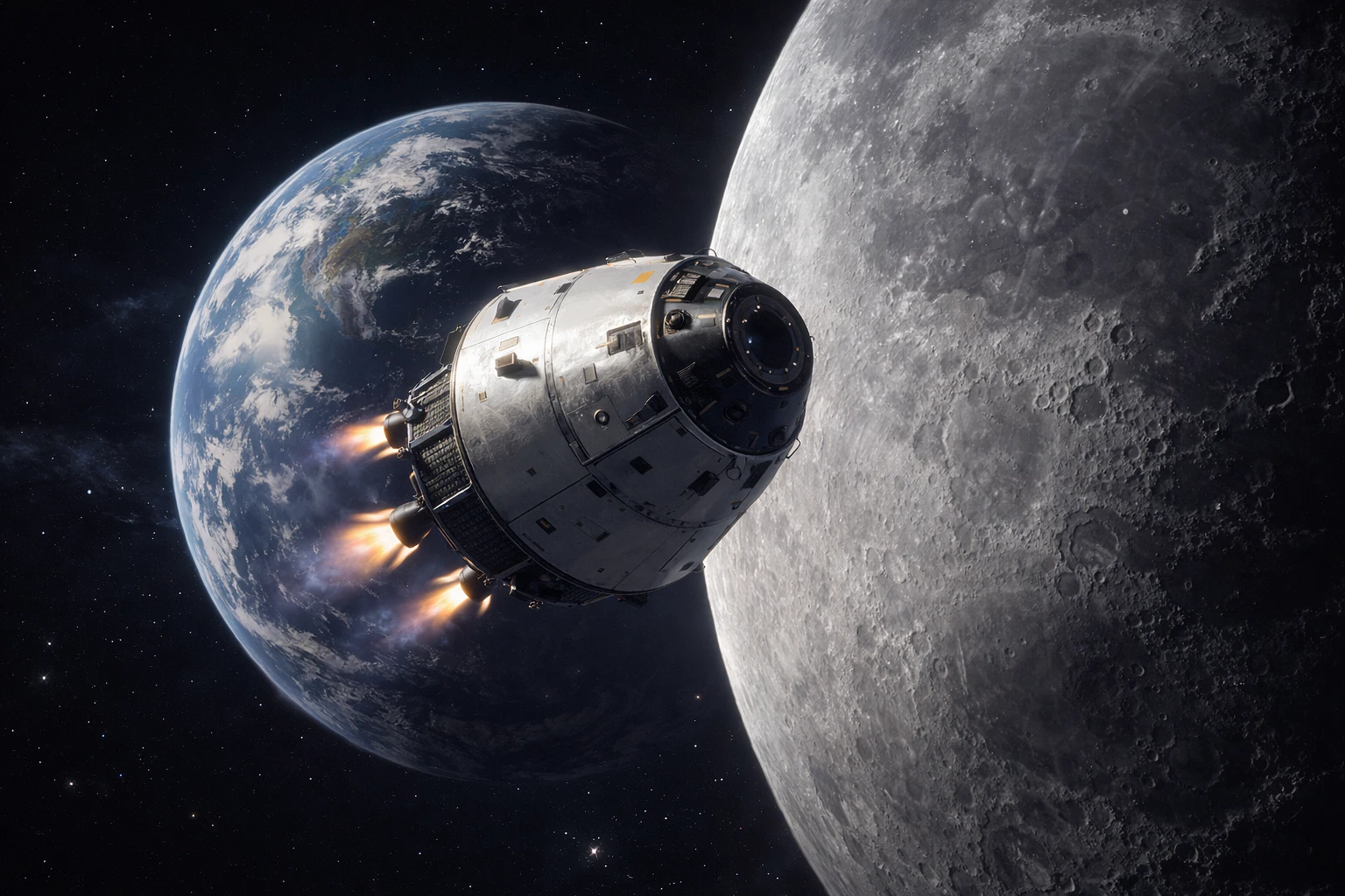 Artemis II in orbit: Orion crew, spacecraft and Atenea