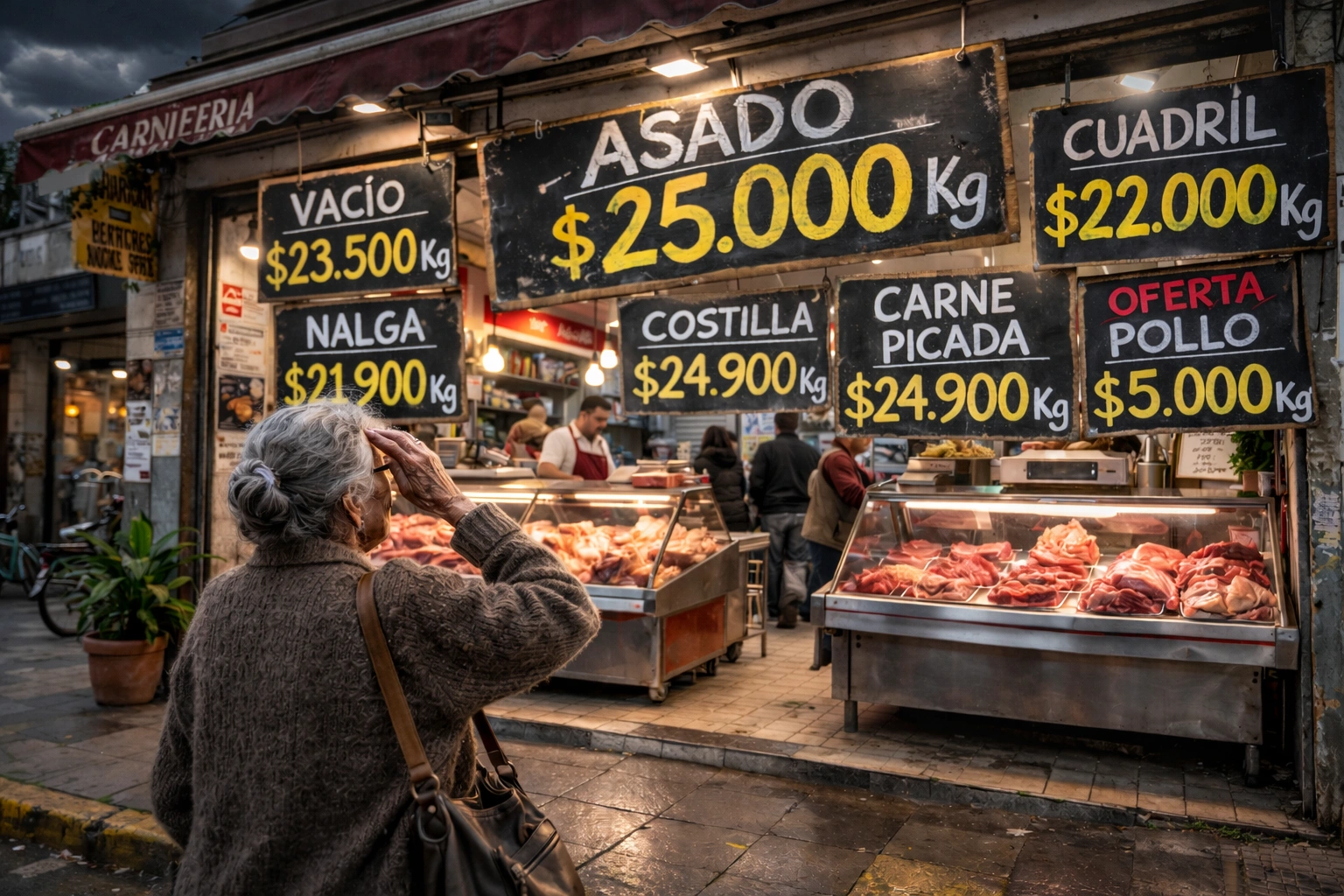 La carne vuelve a subir en Argentina: el asado supera los $25.000 y presiona la inflación de febrero