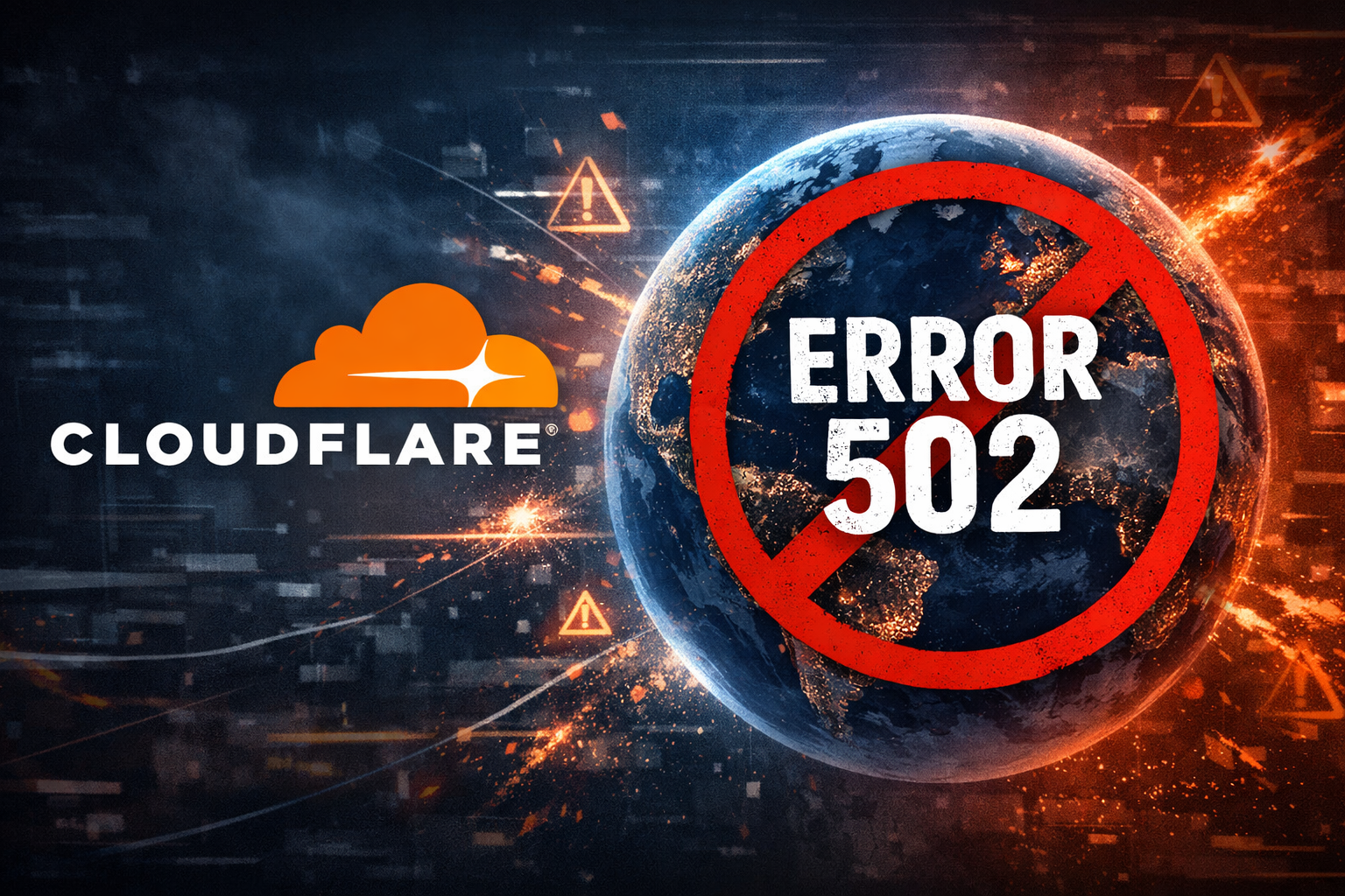 Error 502 y caídas masivas: la fragilidad de un Internet sostenido por pocas empresas