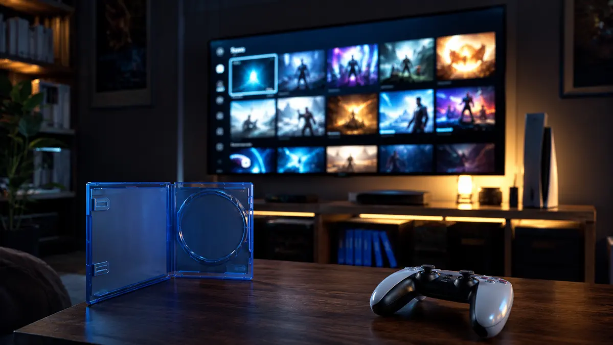 PlayStation dejará de fabricar juegos en disco físico en 2028: qué cambia para coleccionistas y compras digitales