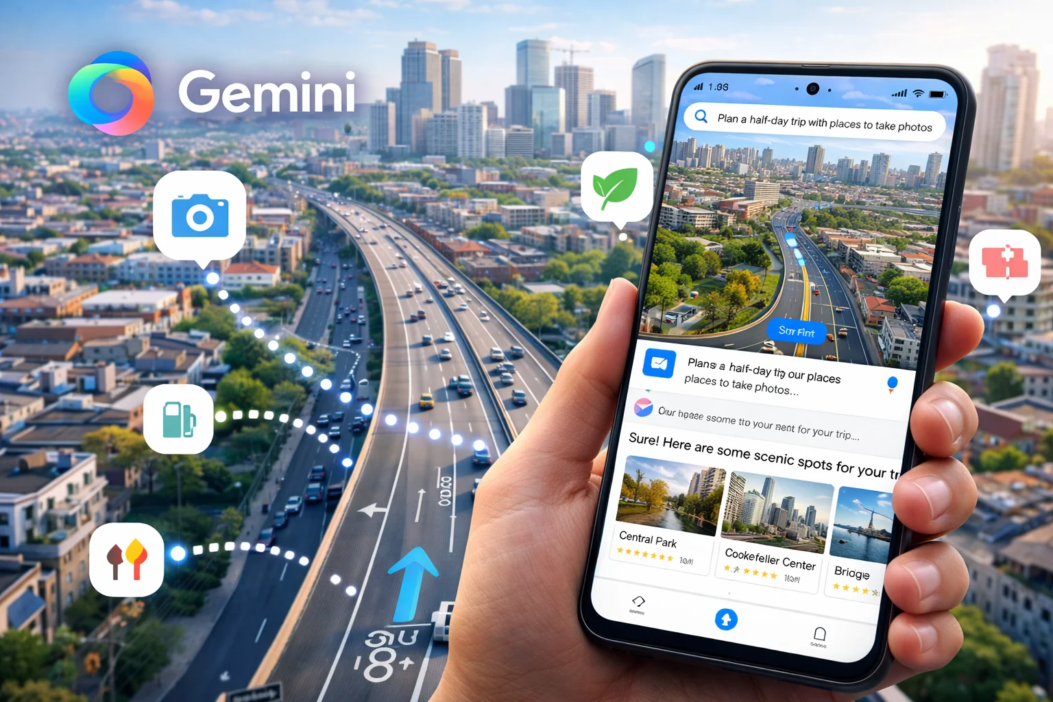 Google Maps lanza Ask Maps: buscá lugares hablando con IA
