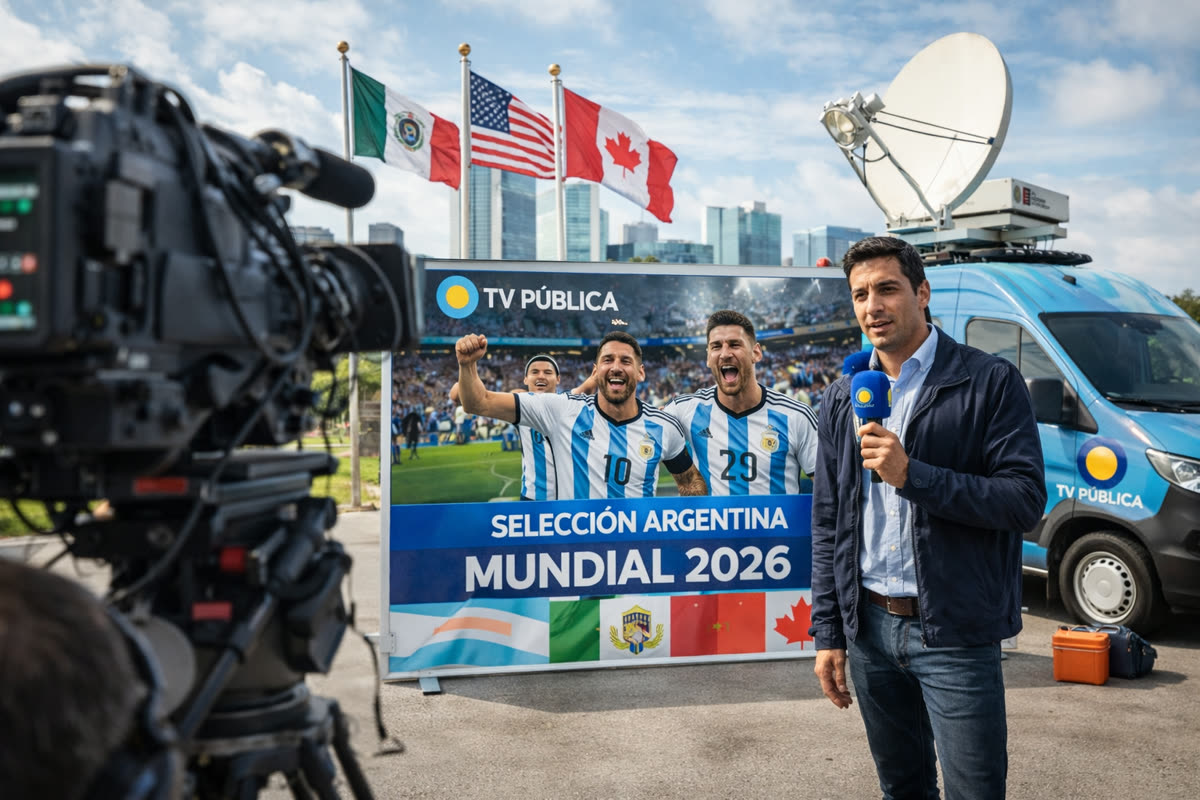 Adorni confirmó que la TV Pública transmitirá los partidos de la Selección en el Mundial sin costo para el Estado