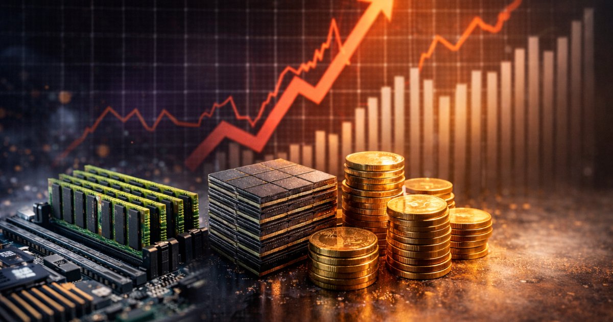No es un pico: TechInsights cree que los precios de la DRAM recién tocarían techo en 2026